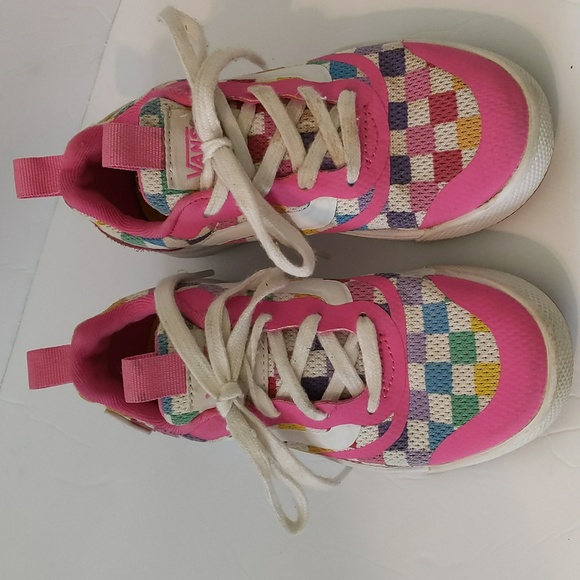 Vans Ultra Cush Girls Checkered Shoes - Picture 2 of 8